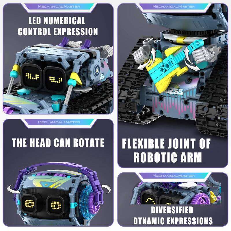 Technical Intelligent 3-in-1 Robot APP Remote Control Bricks Building Blocks Programming Toys For Kids Boys Gift Educational Set Z260306