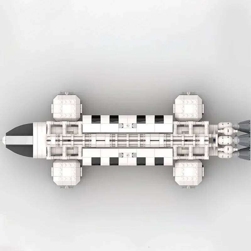 MOC The Shuttle Space 1999 Eagle Spaceship Building Blocks New Spaceport Launch Center Aircraft Bricks Idea Toys Children Gifts Z260306