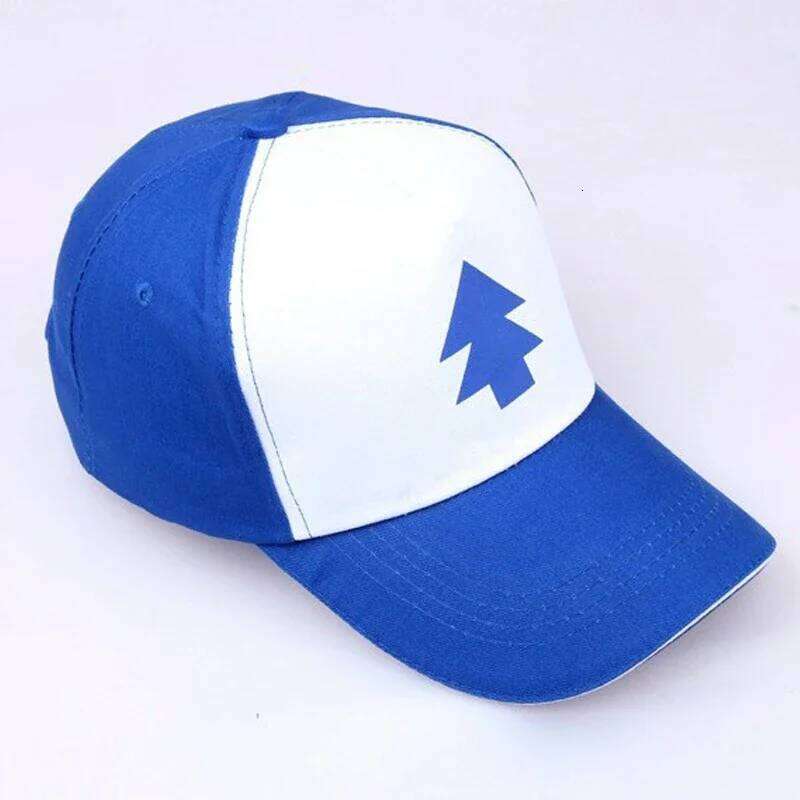 Cartoon Dipper Baseball Pine Tree Gravity Arrow Summer Fall Sports Adjustable Women Mens Golf Cap Solid Snapback Hats Gorras Y260304