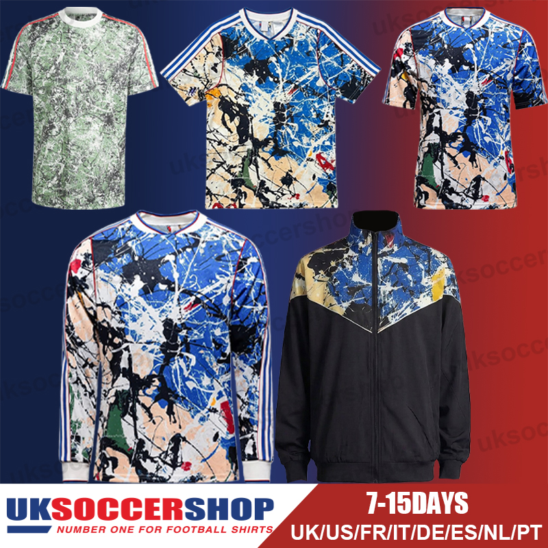Manchesster United Jerseys Stone Roses jerseys 24 25 Retro 25 26 Fans Player 4XL