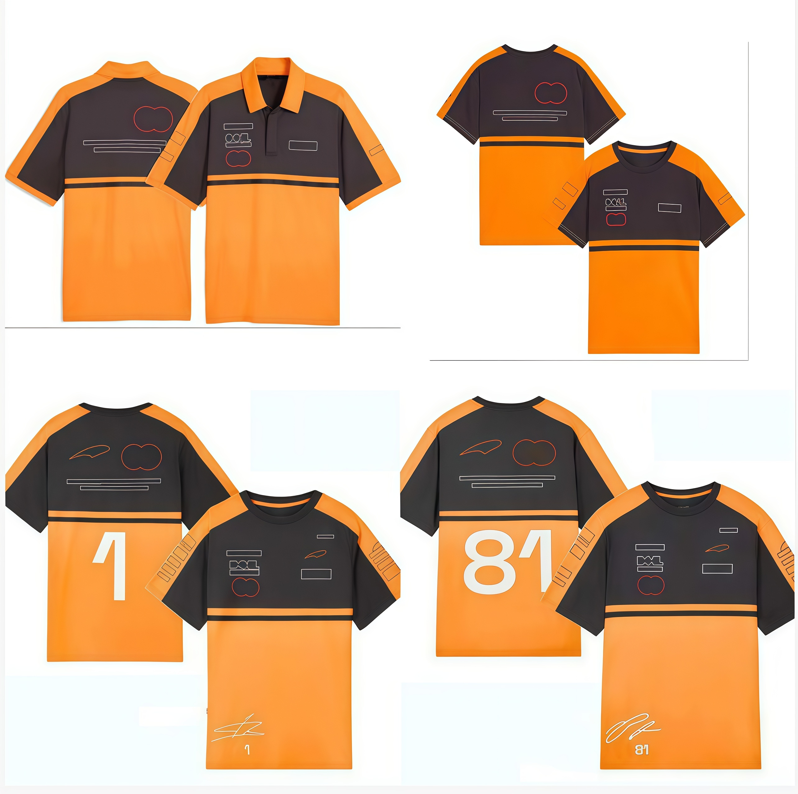 F1 Season 2026 Team-Customized Embroidery Polo Shirt for Fans