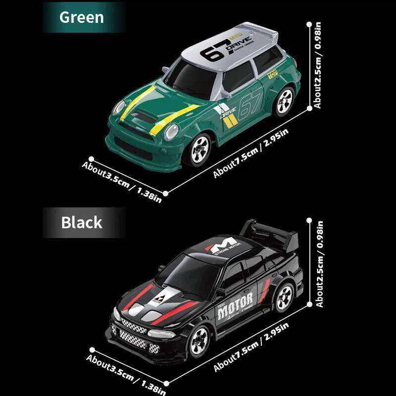 New Product KF33 Desktop Drift Remote Control 1:64 Full Scale Four-wheel Drive Car Model Toy Christmas Gift C260305