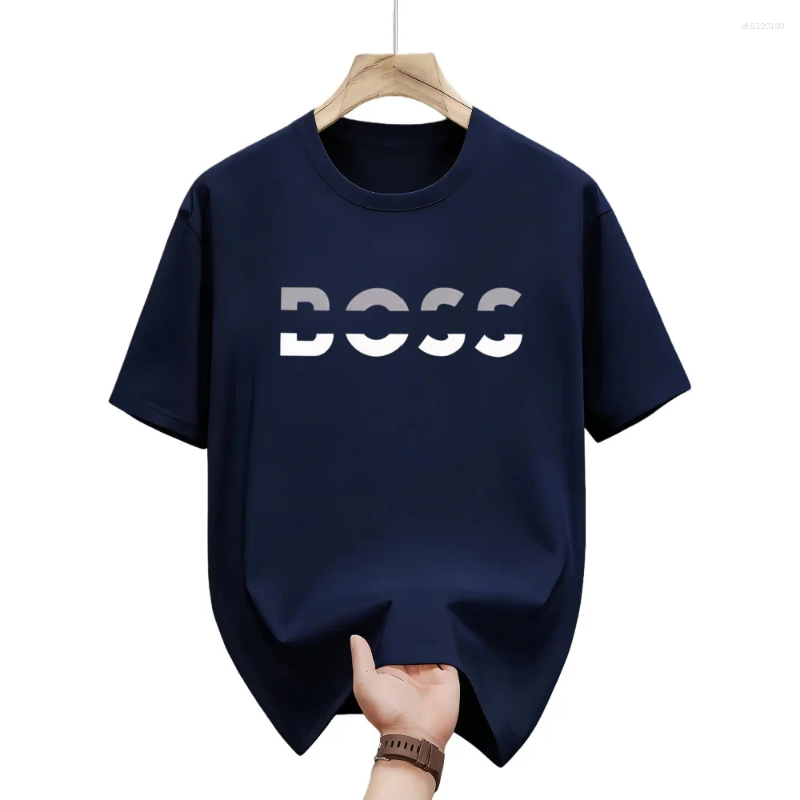 Men's T Shirts Letter Print Tshirt Controller Design T-shirts Summer Short-sleeved Shirt Men Hip Hop Streetwear
