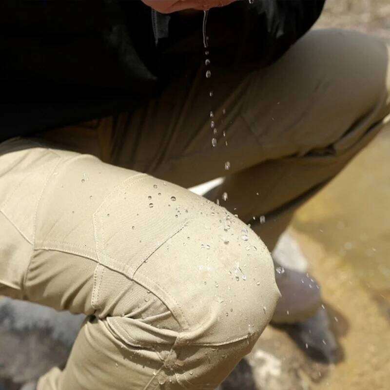 Men's Tactical Cargo Pants 6XL Plus Size Outdoor Casual Sports Pant Hiking Fishing Waterproof Multi-pocket Men Trousers
