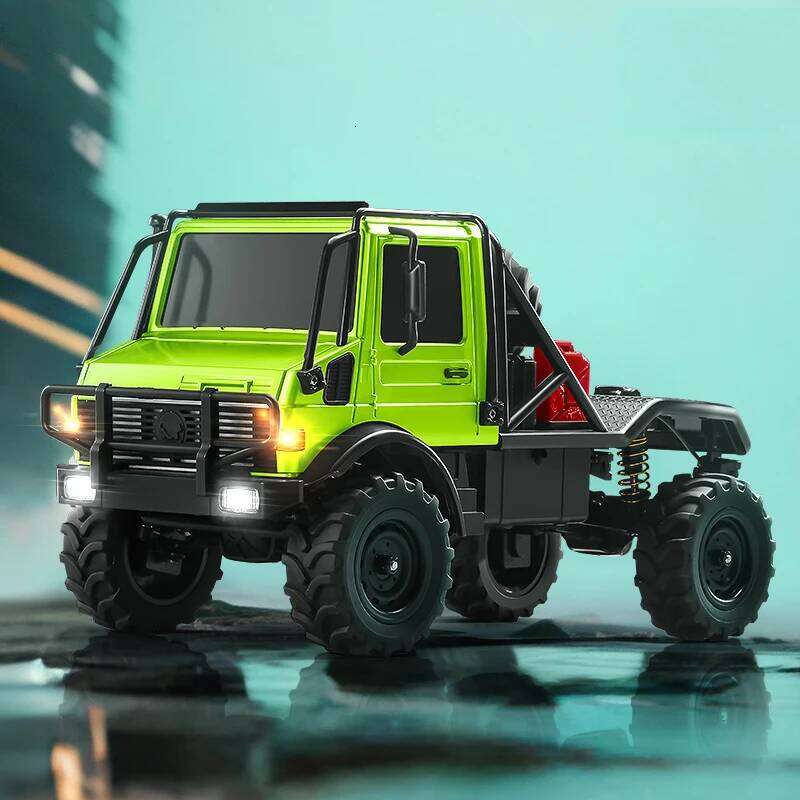MN333 RC Car Unimog U4000 2.4GHz 1:18 4WD Full Proportional Throttle Steering Off-Road Vehicle Toy Gift Boy C260305