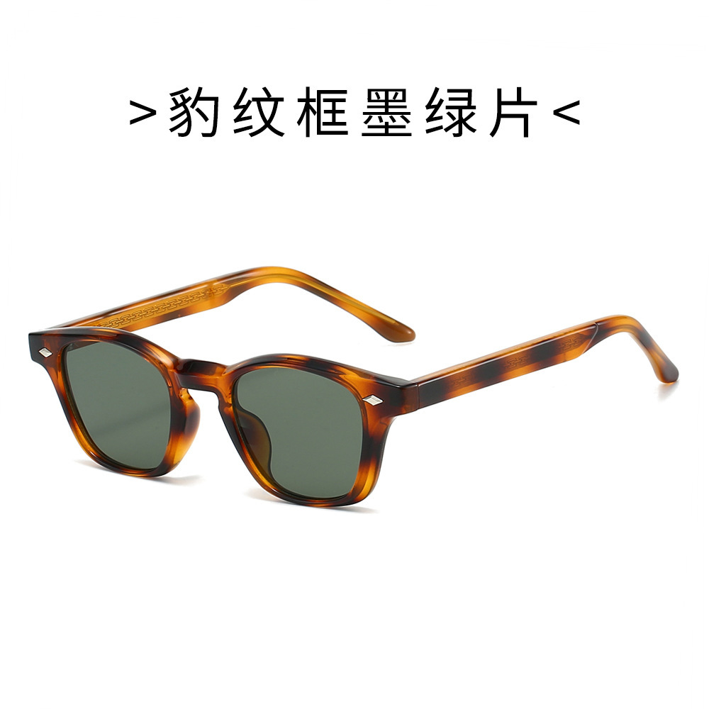25 Fashion TR90 Pin UV Protection New Personalized Trendy Retro High-End Sunglasses for Men and Women