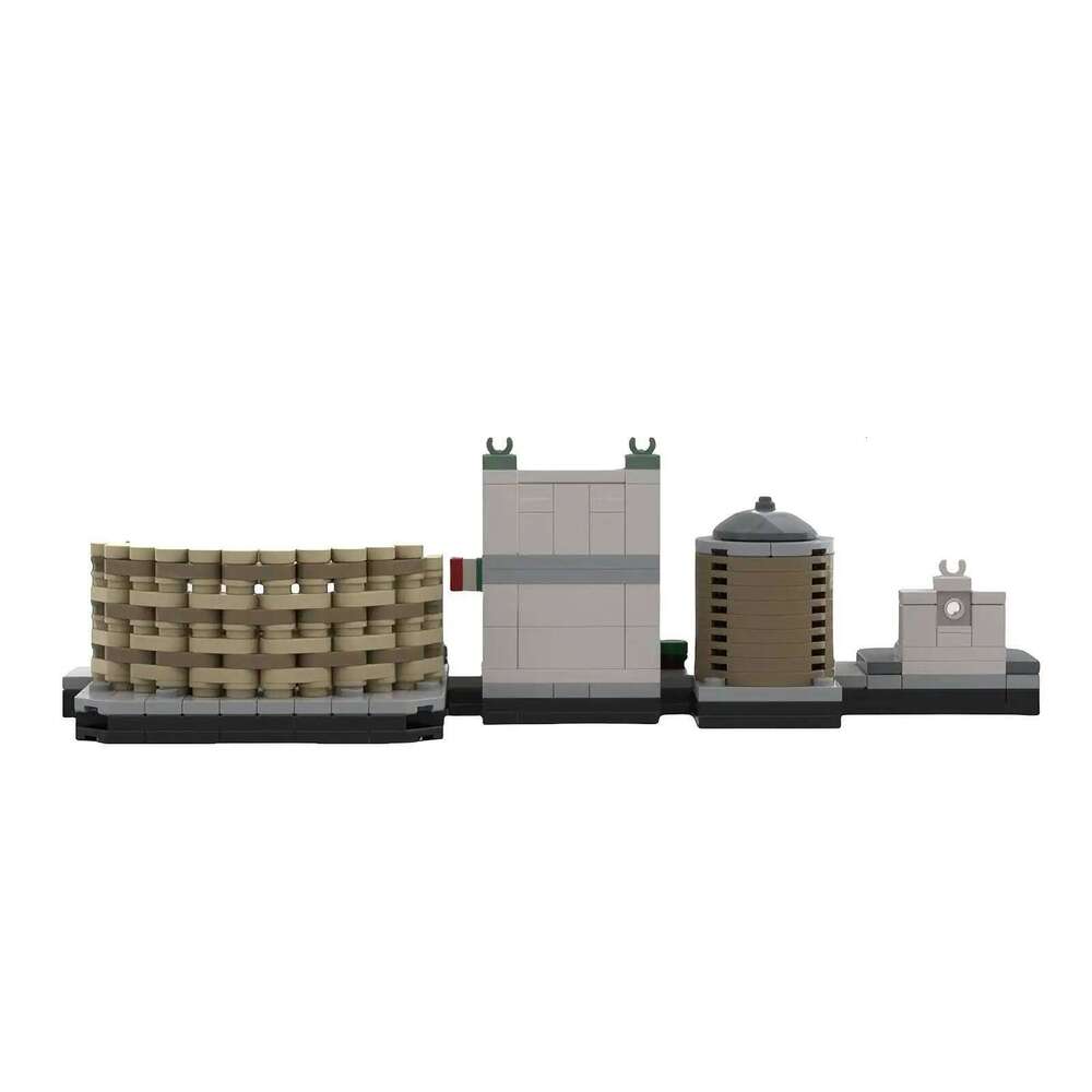 Roman Skyline Building Blocks MOC-200073 Architectural Street Scene MOC-176282 Assembly Model Puzzle Kids Toy Boy Birthday Gift Z260306