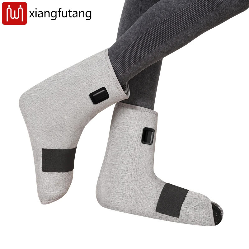 Red Light Heating Foot Protector with Vibration Massage Relieves Stiffness Numbness Fatigue Promotes Foot Relaxation 260304