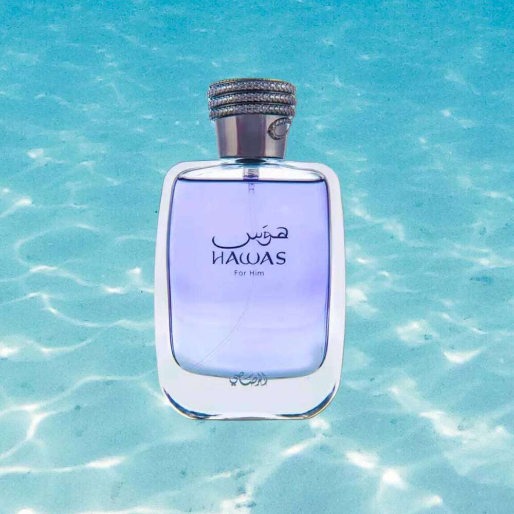 Hawas men's cologne eau de toilette spray 100ml 3.4oz, premium Arab perfume 26H0306