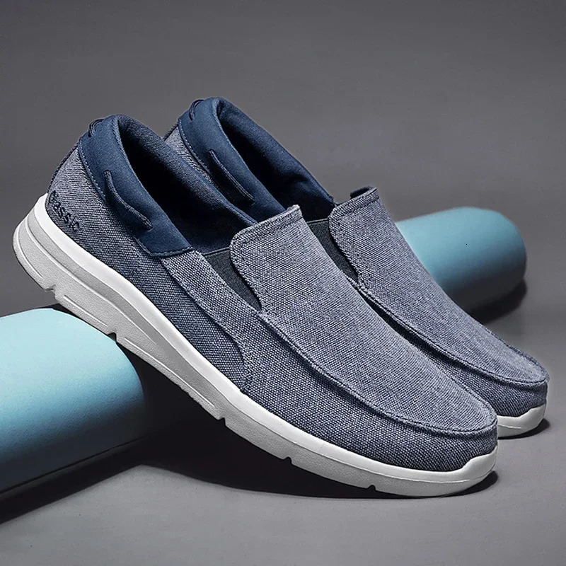 Loafers For Men Shoes Autumu Men Canvas Shoes Classic Leisure Shoes Comfortable Breathable Sneakers For Men Loafers 260305