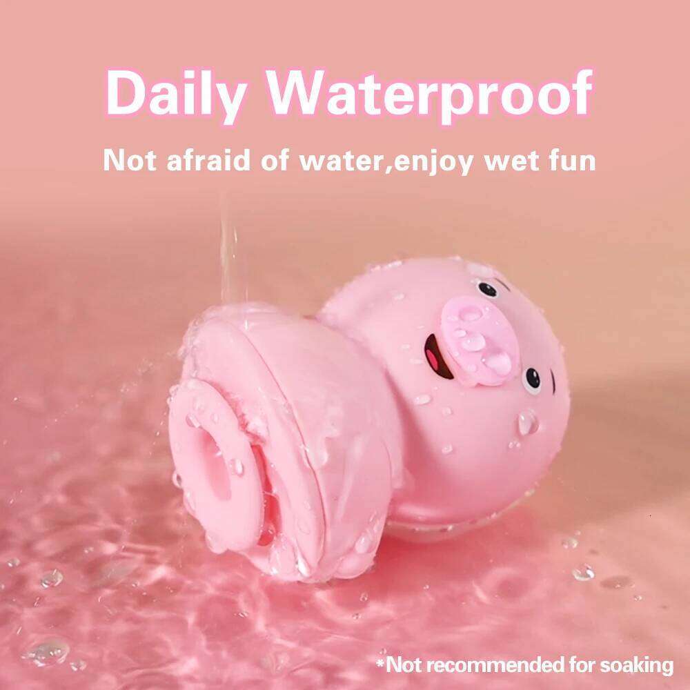 Female Tongue Licking Clitoris Sucking Vibrators Piggy G Spot Vagina Massager Vacuum Stimulator Sex Toys for Women Adults Goods W260305