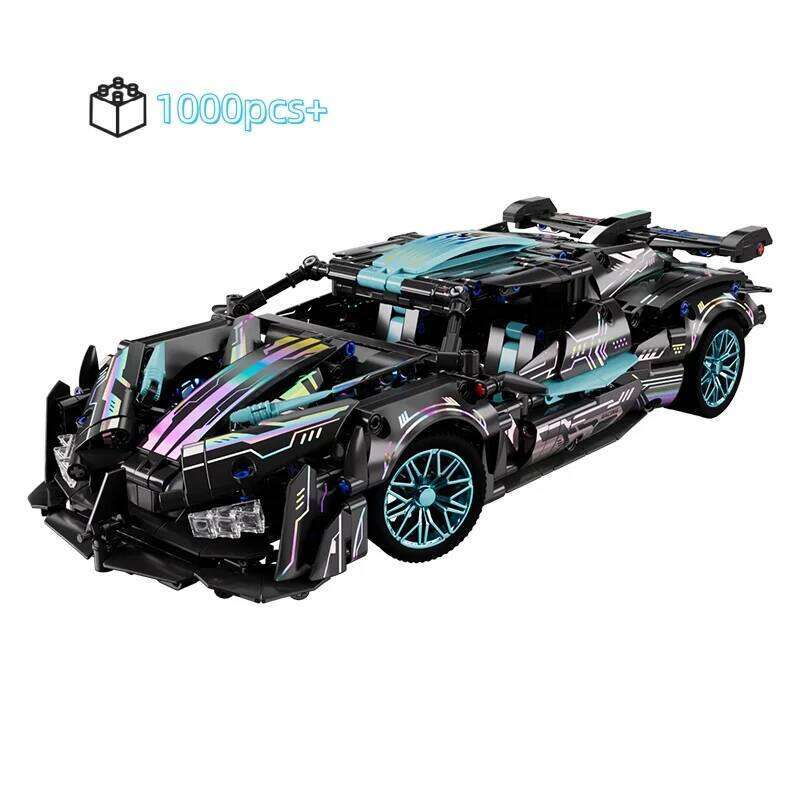 1:14 Technical Racing DIY Sports Building Blocks Assemble Brick Car Toys for Children's Birthday and Christmas Gift Z260305
