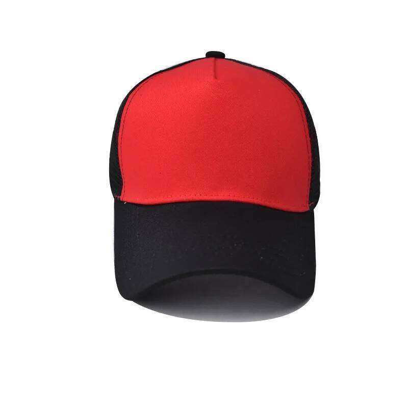 1 PC high quality Hot Sales Solid-color Net Baseball ForMen Women Solid Color Hat Casual Outdoor Breathable Cap Y260304
