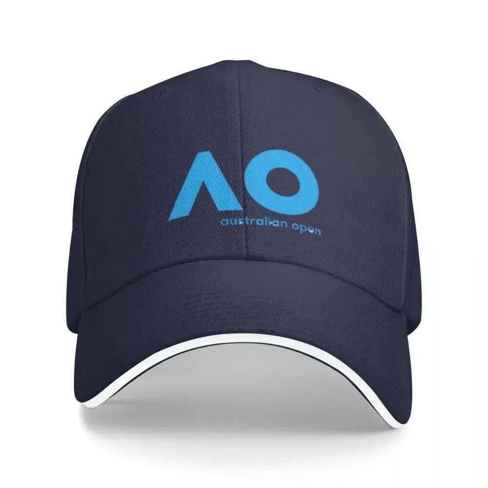 Australian Open AO Blue Version Cap Fashion Casual Caps Adjustable Hat Hip Hop Summer Unisex Baseball Hats Y260304
