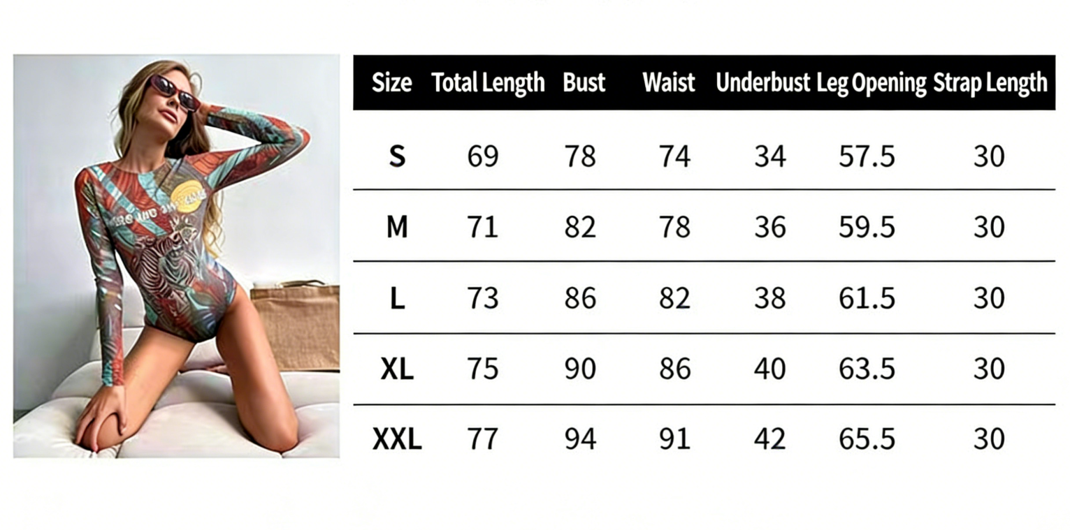 New Arrival Women's Long Sleeve Sun Protection Internet Celebrity One Piece Swimsuit Fresh Sexy Mesh Bathing Suit