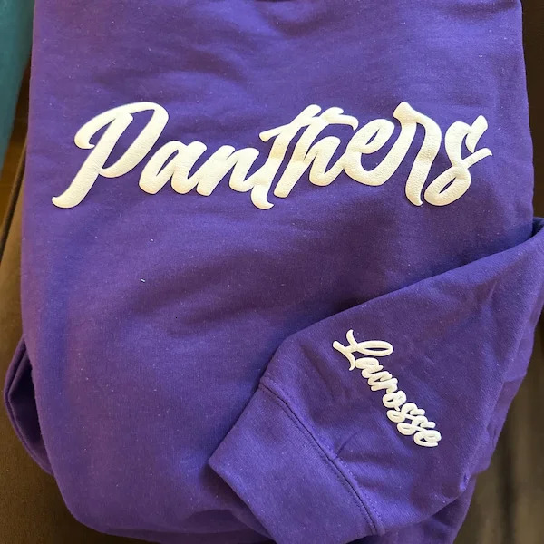Custom Puff Embossed Sweatshirt - Personalized Raised Text Hoodie Trendy 3D Lettering Custom Name Gift Unique Cozy Pullover 260228