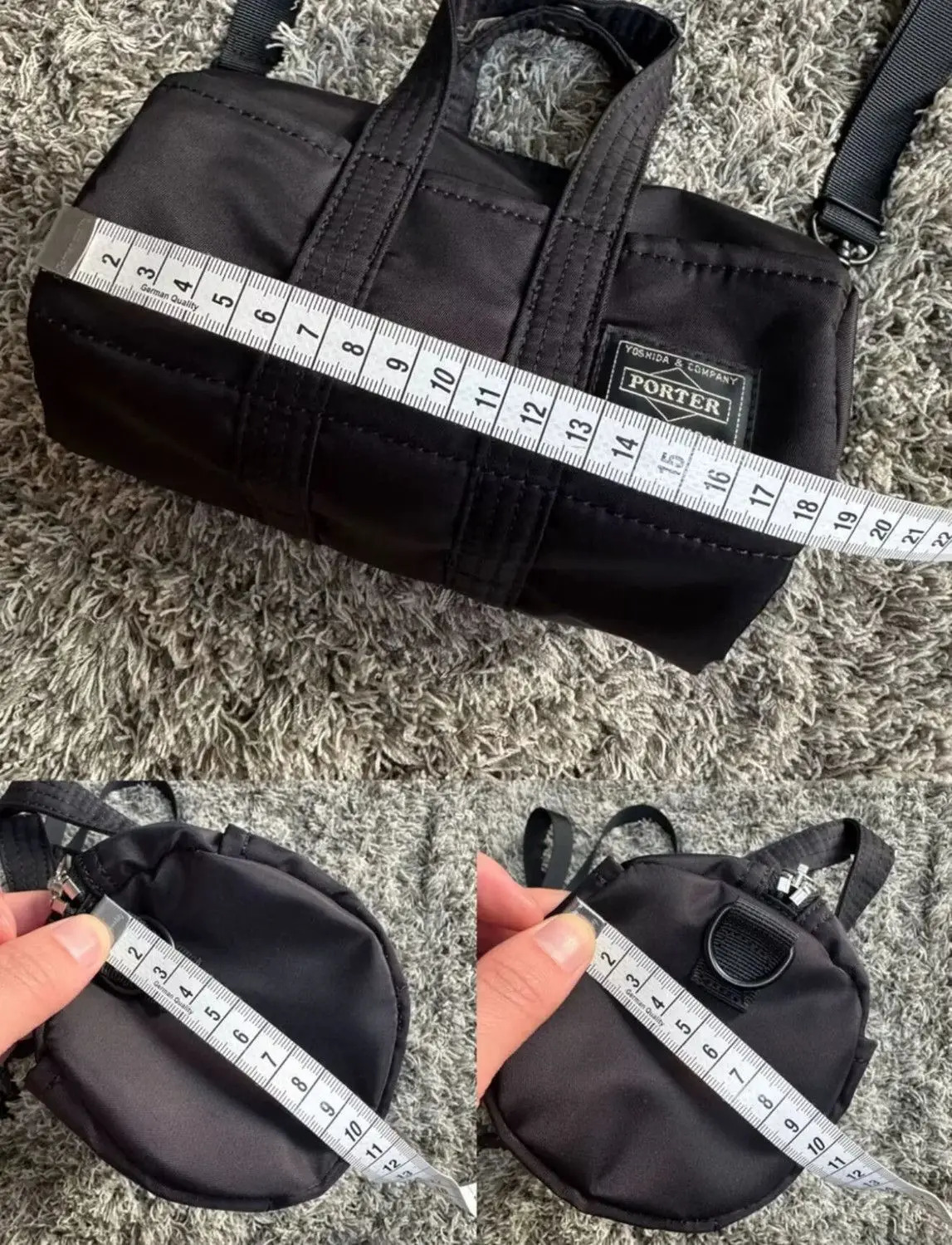 Porter Women ner Handbags Tote Bag Duffle Casual Shoulder Crossbody Small Mini Purse Vintage Travel Work 260228