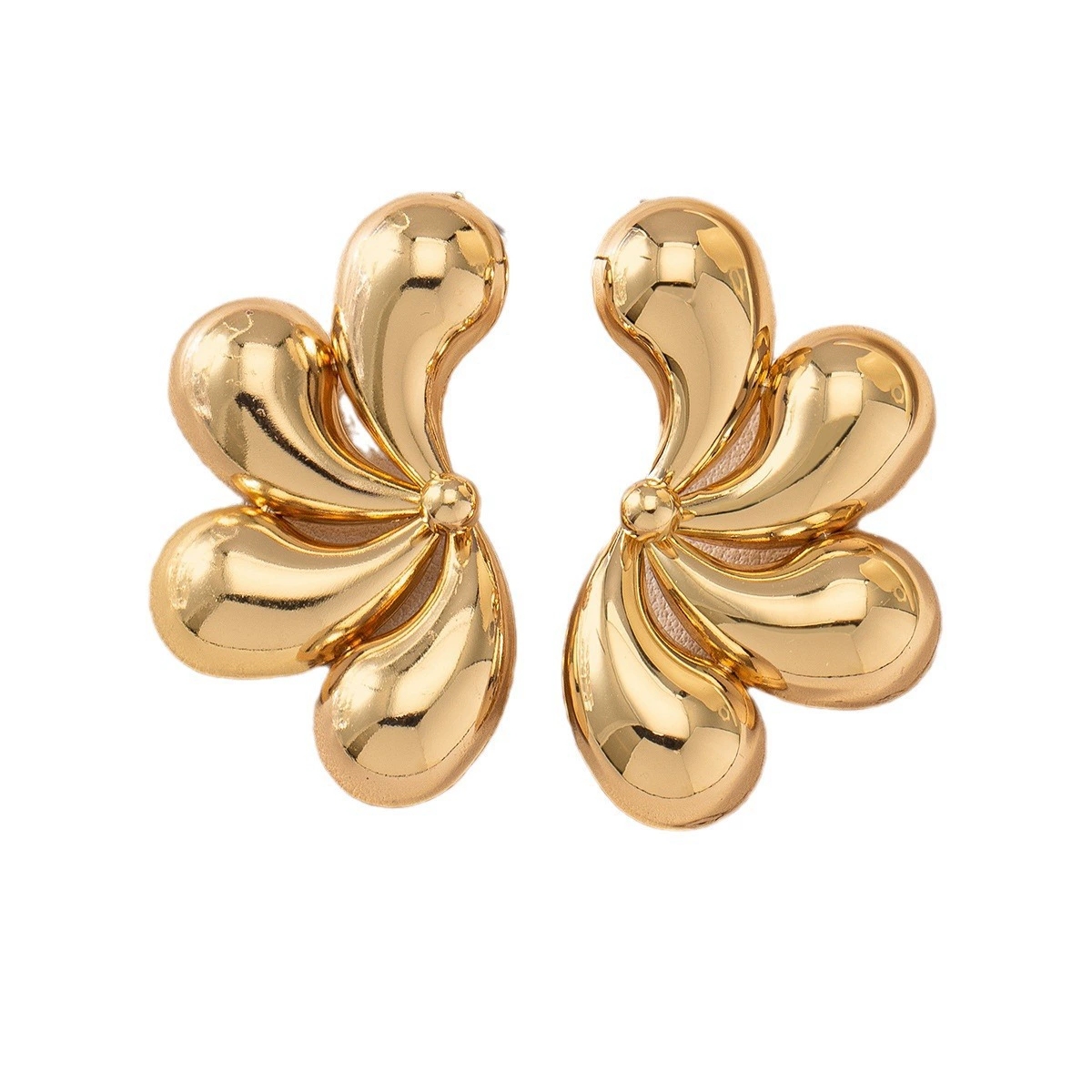 Chic Pearl-Inspired Dangle Earrings with Sparkle Finish - Suitable for Professional Outfits