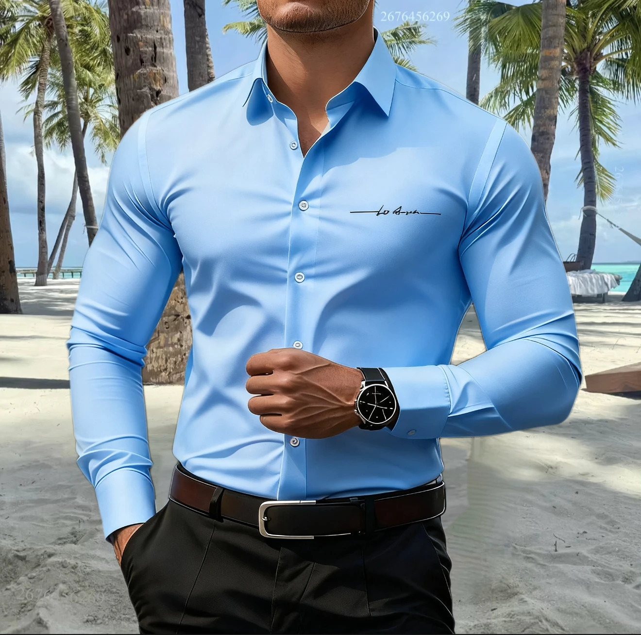 16 colors mens shirts casual fashion long sleeve shirts mens business shirts high quality tops large size fast delivery 260227