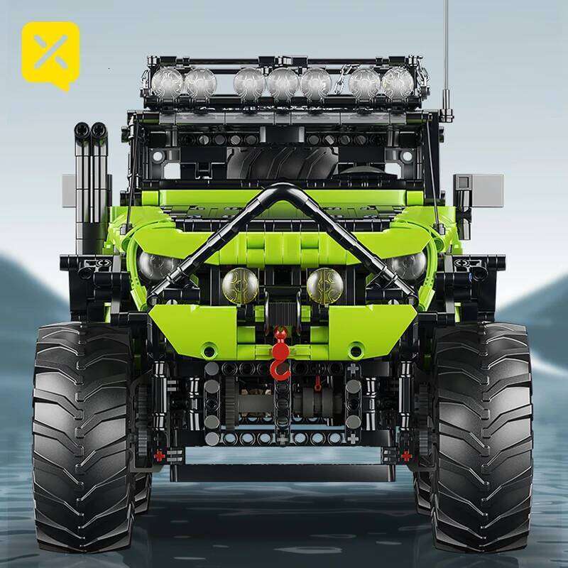Toylynx Building Blocks 1:8 Scale Heavy-Duty Off road Vehicle with Super Racers Toys For Children Christmas and Easter Gifts Z260305