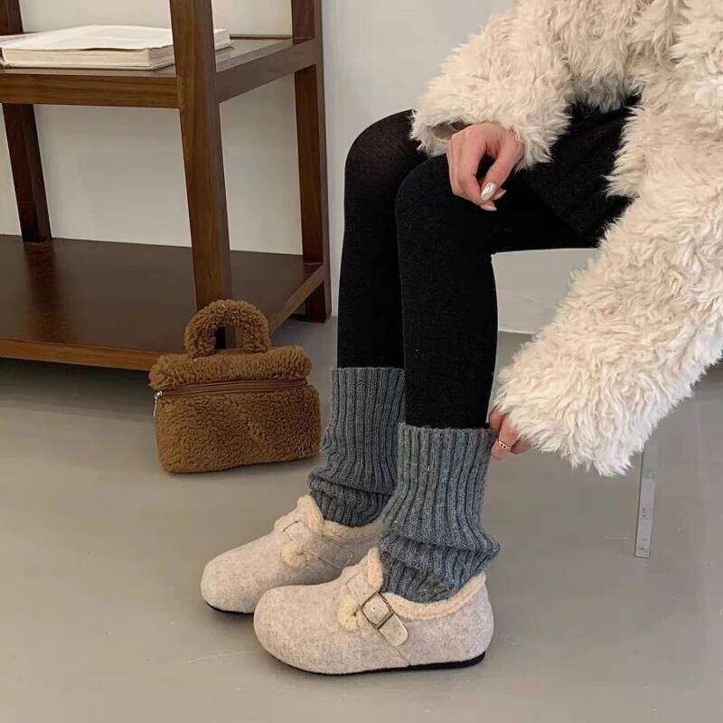 2025 Winter New Women's Fashion Retro Flat Soft Bottom Anti slip Wear resistant Casual Shoes