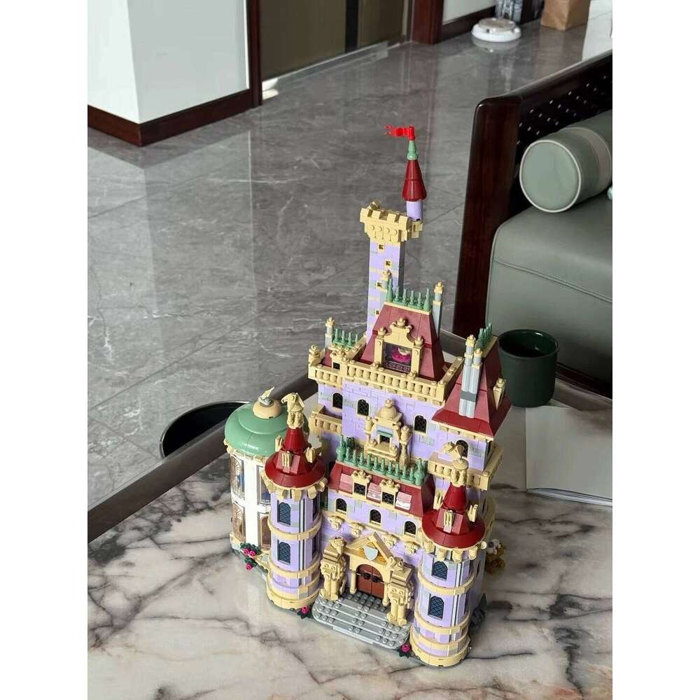 New Romantic castle model brick decoration birthday building block toy gift for boys and girls Z260305