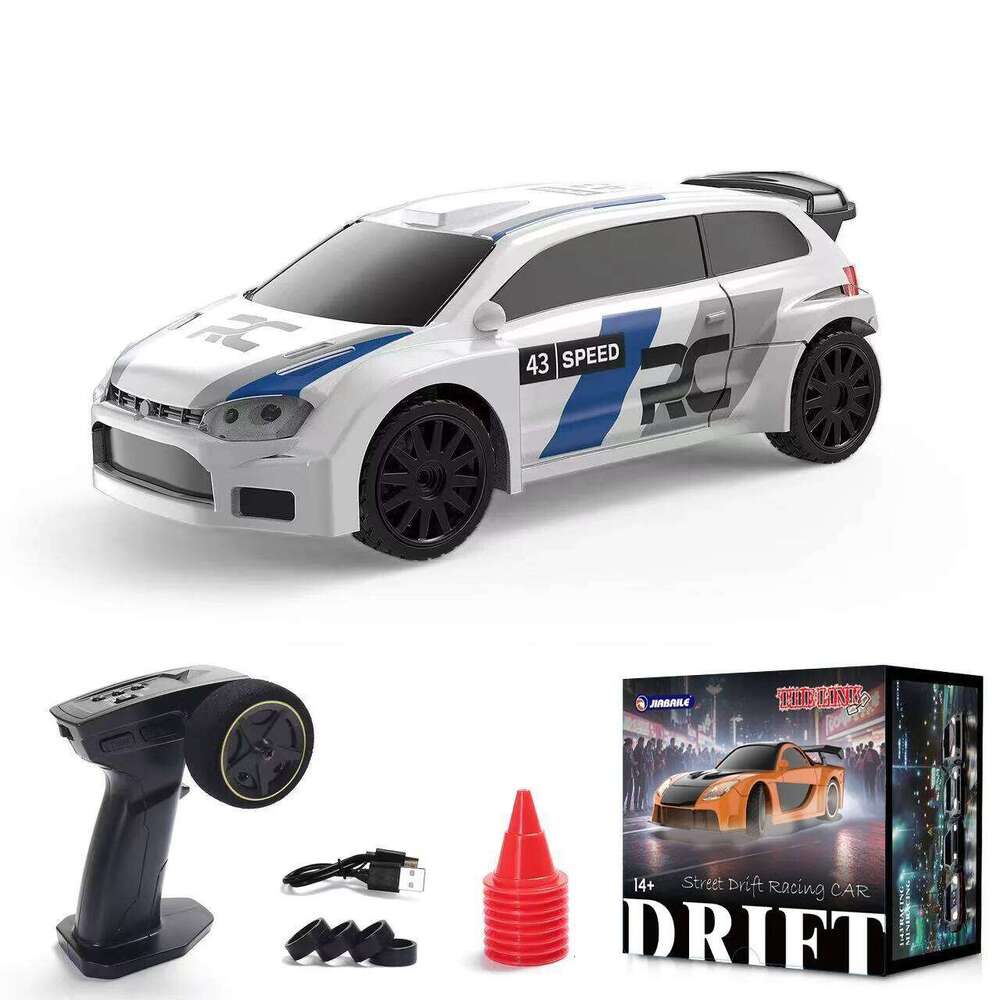 2025 New With Gyroscope Jiabaile 1:43 Mini Four-Wheel Drive Drift Remote Control Full-Scale Professional Rc Racing Car C260305