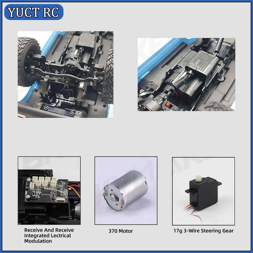 WPL C74-1 1/10 RC CAR Convertible Suzuki Jimny JA11 Remote Climbing Off Road Vehicle 4WD model 370 motor modified Toy for Boys C260305