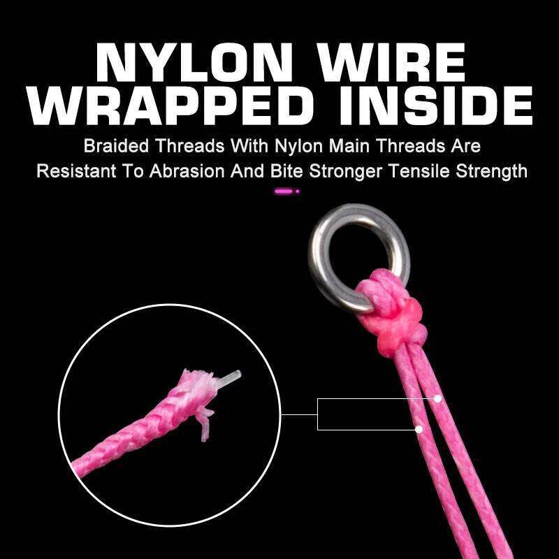 TEASER 2PC/BAG HK040 High Carbon Metal Jigging Assist UV Luminous PE Line Pike Jig Lure Saltwater Fishing Hook Pesca S260305