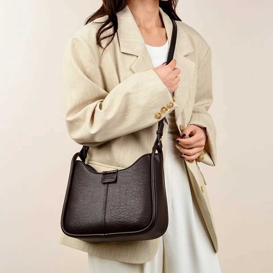 High Quality Leather Crossbody Bag New Handbags Women Bags Designer Shoulder Messenger Bags for Women 2025 Sac A Main H260306