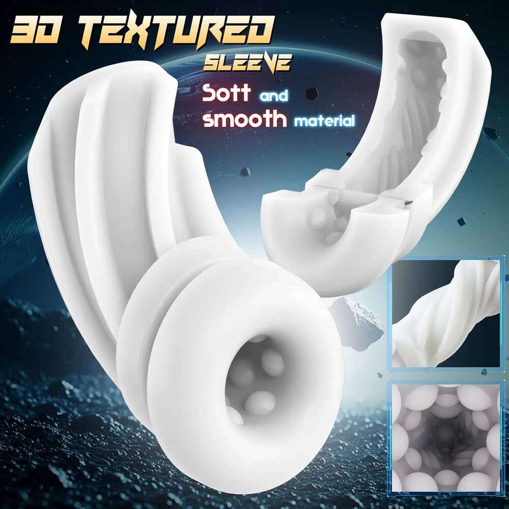 Male Masturbator 9 Sucking Vibrating Modes Blowjob Sex Toys App Control Penis Pump 3D Textured Sleeve Pocket Pussy for 18+ Men W260305
