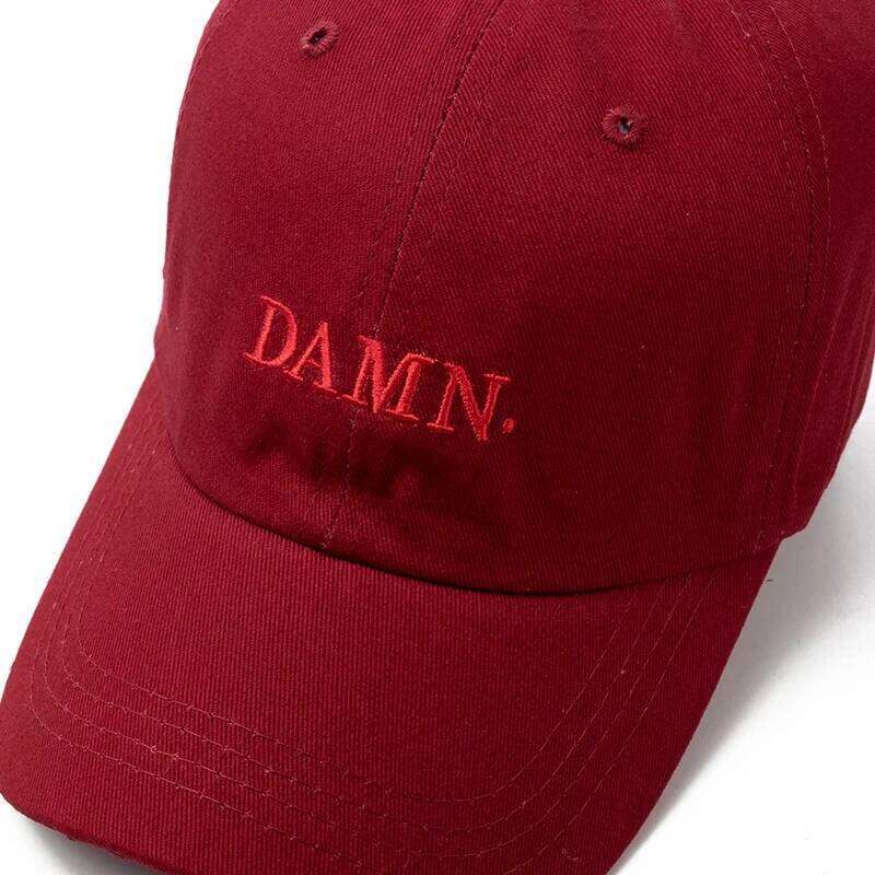 DAMN-Embroidered Hats for Men and Women, Hip Hop, ShinCharacter Lamar, Unstructured , Baseball Cap. Y260304