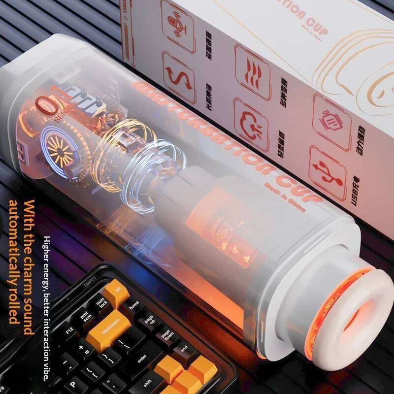 Automatic Male Masturbator Cup Pocket Pussy Penis Blowjob Machine Sex Toy For Men Adult Supplies Telescopic Rotation W260305