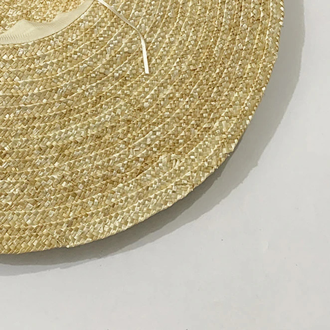 Womens Big Brim Wheat Straw Sun Hat Brim Ribbon Bow Layies Beach Hat Raffia Straw Hat wide brim hat womens hats fashionable 260228