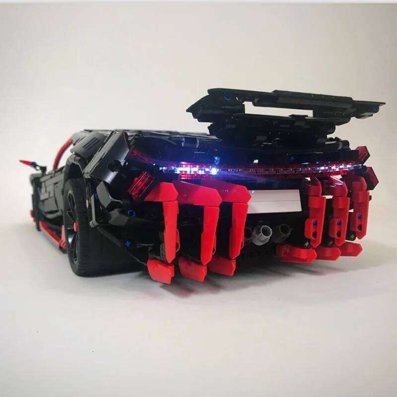 New MOC-12560 Centenario100th Anniversary Edition RC Engine Power Supercar Vehicle Model Buiding Block Bricks Toy Birthday Gifts Z260305