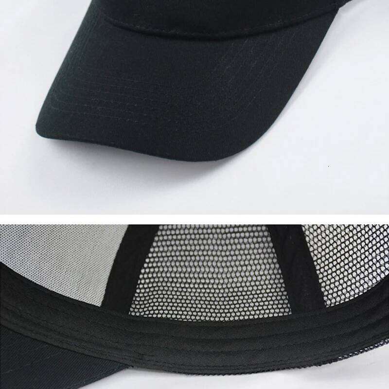 Professional Custom Logo Printing Embroidery Design Mesh Sunscreen Visor Cap Casual Versatile Sun Hat Men Women Hats Y260304