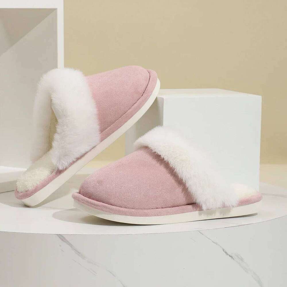 Fall Winter Indoor Bedroom Floor Lightweight and Comfortable Soft Warm Slippers for Home Anti Slip Silent Shoes