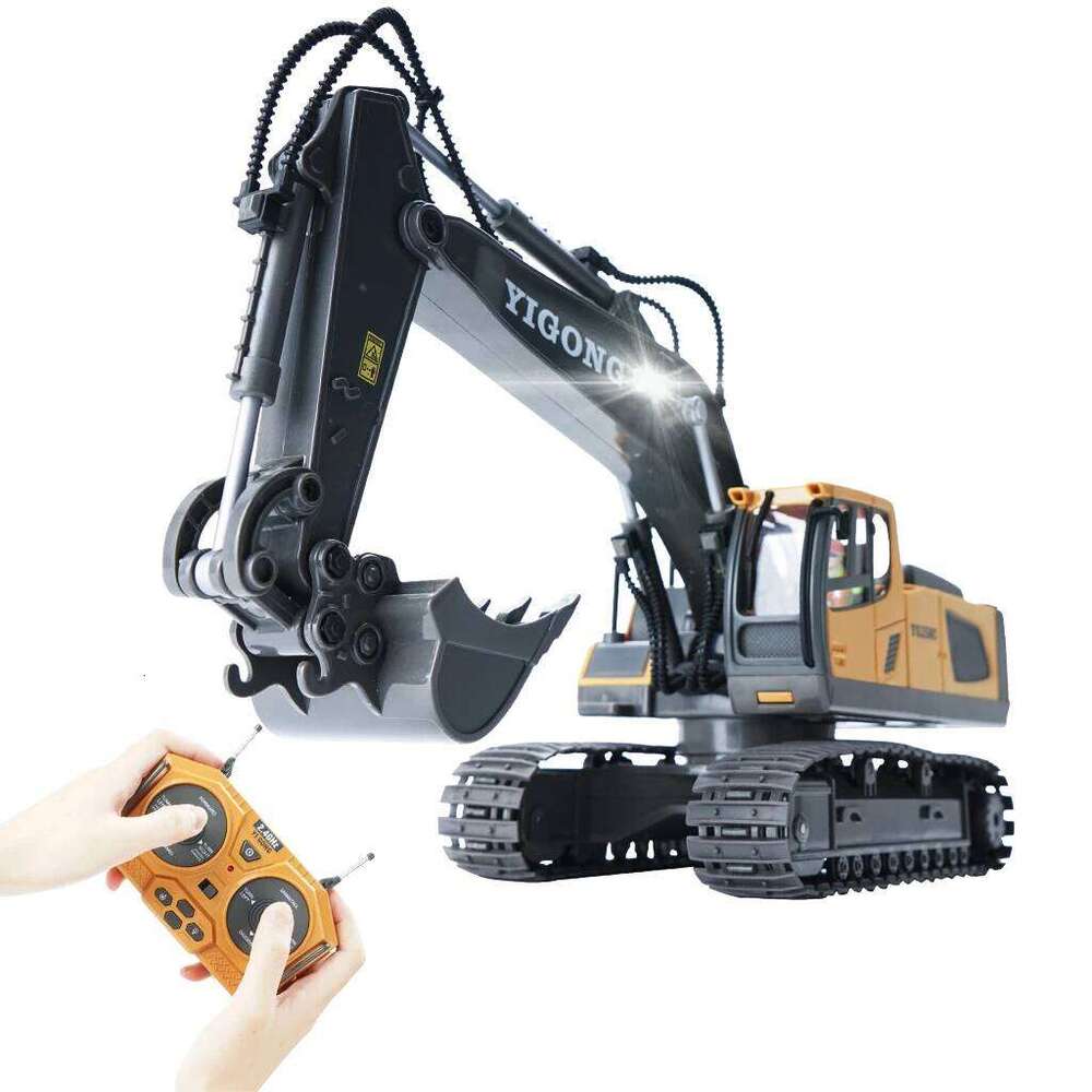 Excavator 1:20 Remote 2.4G RC Crawler Engineering Vehicle Truck Radio Control Children's Day Christmas Gifts C260305