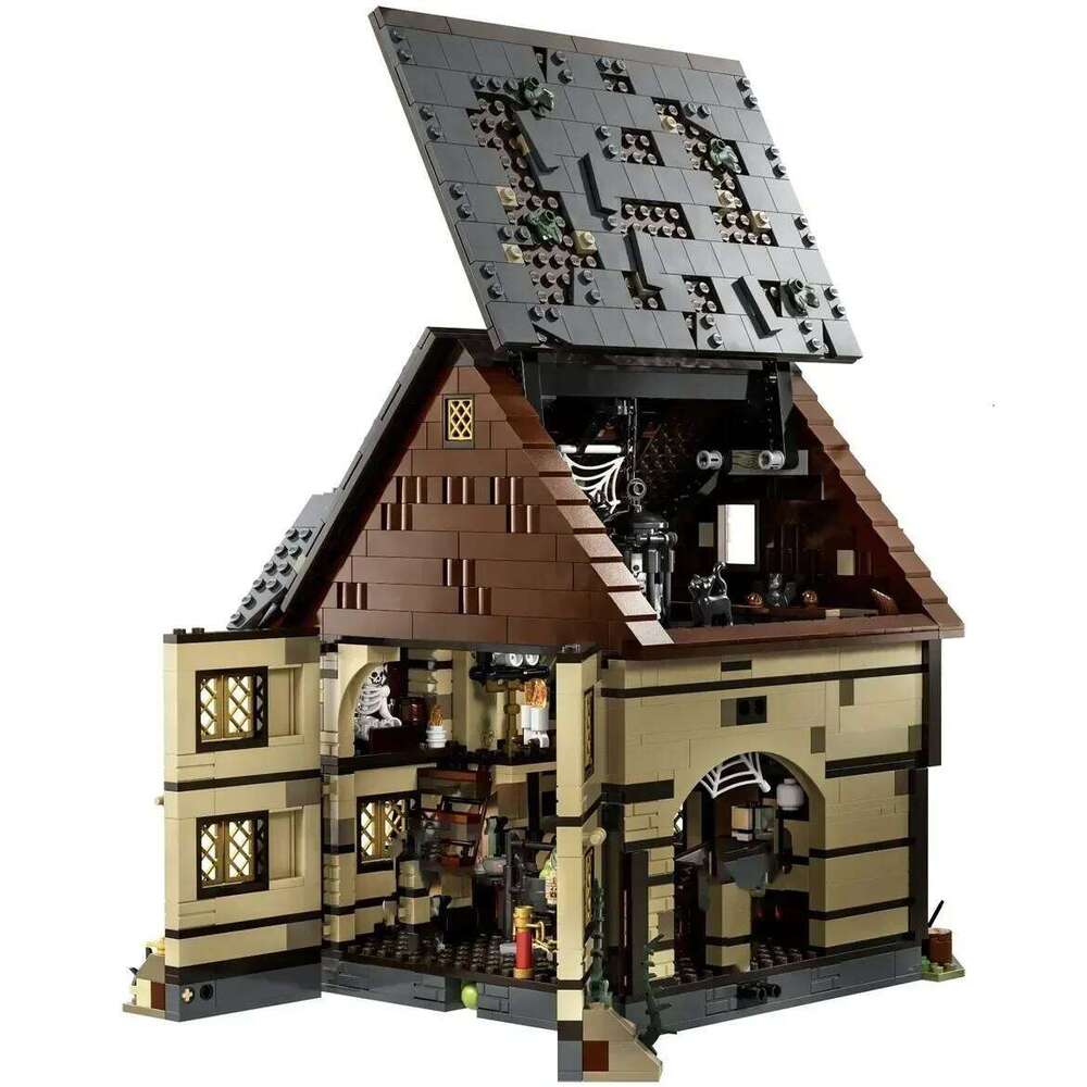 2316PCS Hocus Pocus The Sanderson Sisters' Cottage Building Blocks 6 Figures Assemble Bricks Toy Gift For Children Kid Z260305