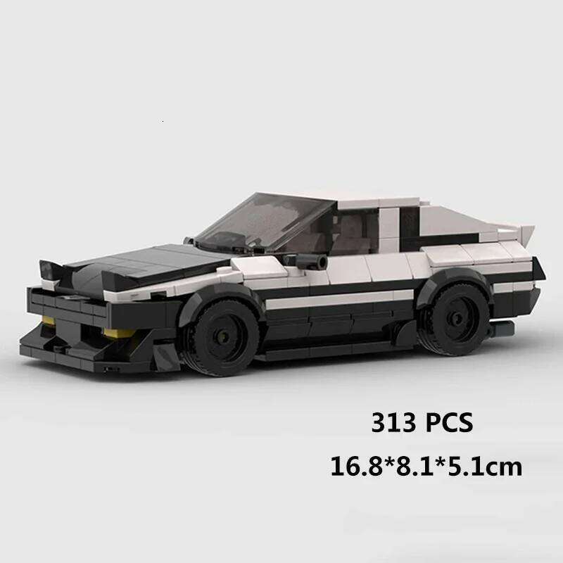 MOC Speed Super Race Car Vehicle Racing Model Building Blocks Bricks Rally Sport Pickup Truck Toy City Technical Christmas gift Z260305