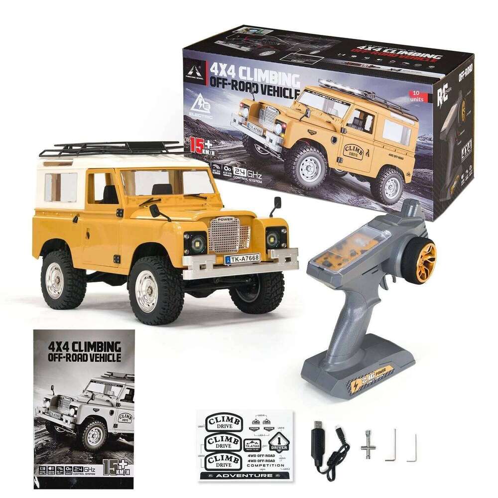 New 1:10 Full Scale Pickup 4X4 Professional Remote Defender Simulated Off-Road Climbing Vehicle RC CAR C260305