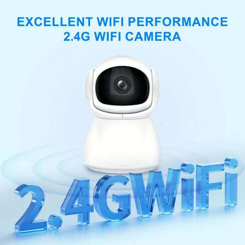 4K HD 2MP WiFi Smart Home Two-Way Voice AI Detection Auto-Tracking Security Baby Monitor Indoor Wireless IP Surveillance Camera 26W0306