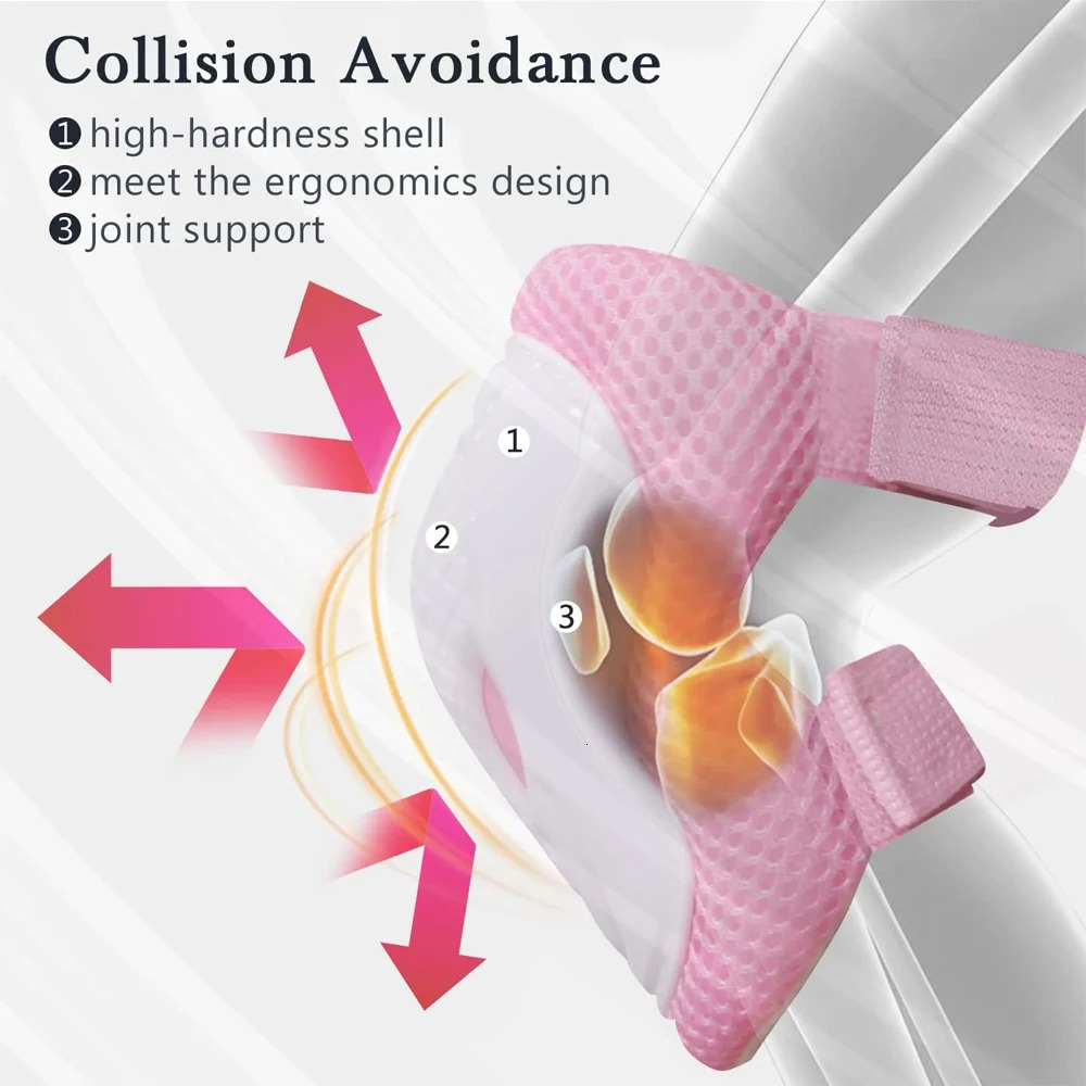 6 In 1 KidsYouth Protective Gear Set Kids Knee Pads Elbow Wrist Guard for Scooter Skateboard Bicycle Inline Skating 260228