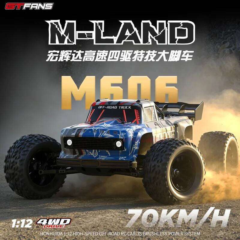 M606 1:12 Scale Monster Truck Off-Road Rc Car With Fly Fuzhou Controller Suitable For Ages 14 And Up Toy Model C260305