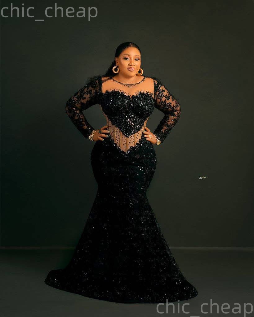 2026 plus size black mermaid mother of bride dresses illusion beaded lace evening party mamas dress vintage 50s birthday wedding guest groom mothers g