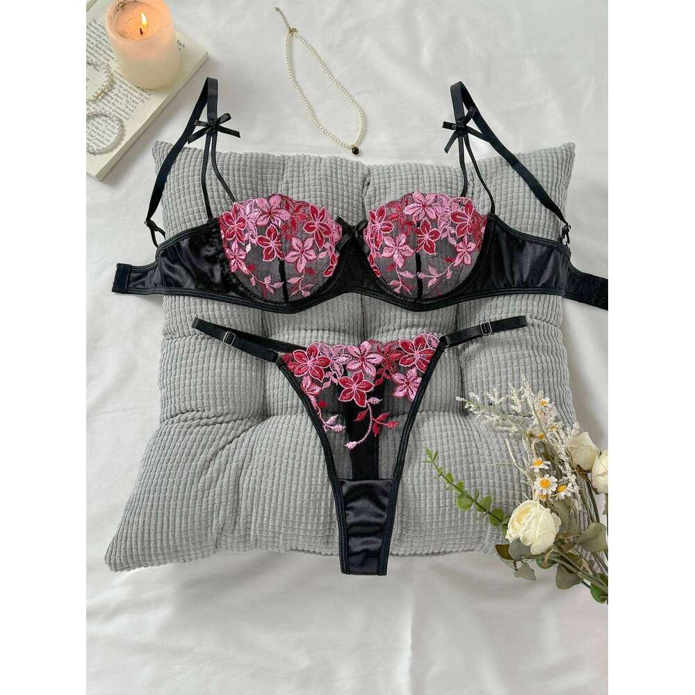 Valentine's Eve Light Purple Danube Group Ladies Sexy Lingerie Bra Women's Suit - the Temptation of a Seductive Night