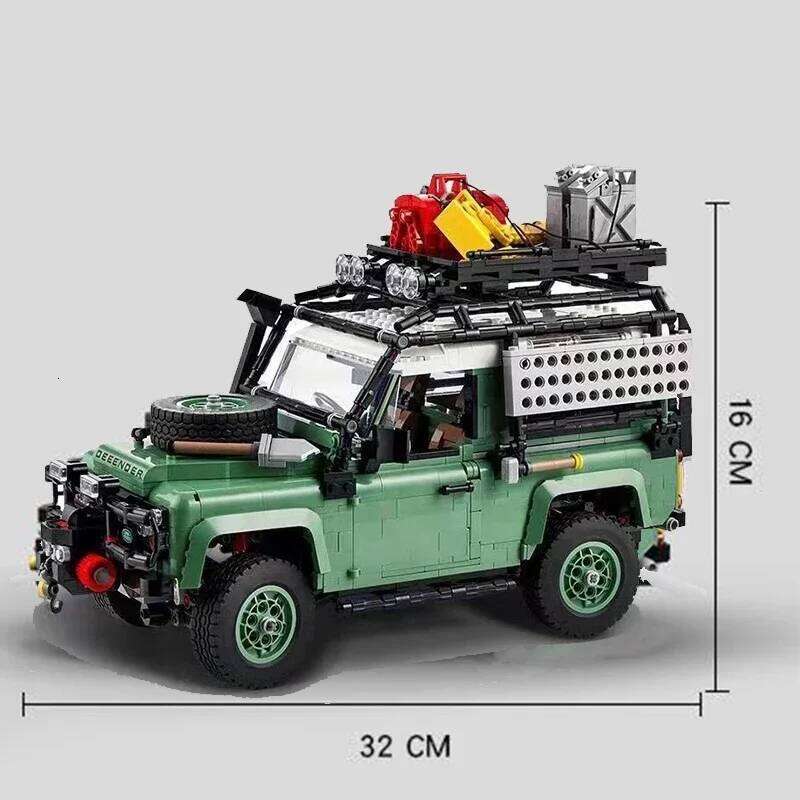 2336pcs New High-Tech Land Rovered Defender 90 Bricks Compatible 10317 Super Off-Road Racing Car Building Blocks Kids Toys Gifts Z260305
