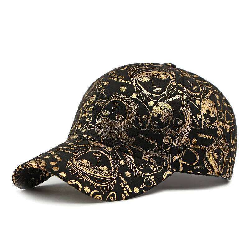 New Graffiti Gold Stamping Outdoor Hip-hop Joker Cap, Street Cool Baseball Hat, For Men And Women Sports Hat Y260304