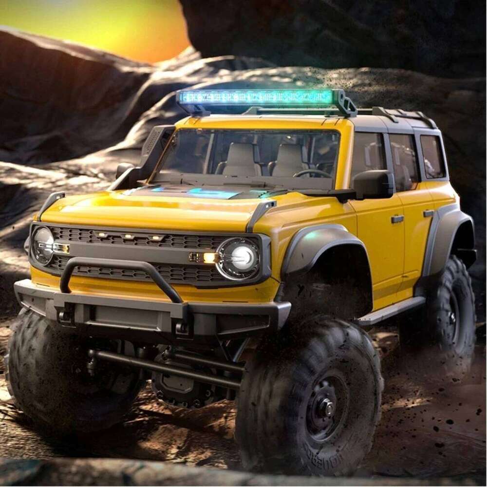 HB HuangBo RC RTR 1/16 Scale 4WD Off-Road Crawler Car Full Proportional Remote Control Electric Toy for Adults and Kids C260305
