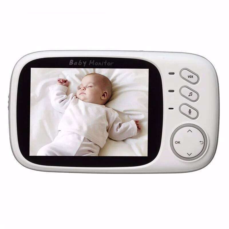 VB603 Baby Monitor 2.4G Wireless with 3.2 Inches LCD 2 Way Audio Talk Night Vision Surveillance Security Camera Babysitter 26W0306